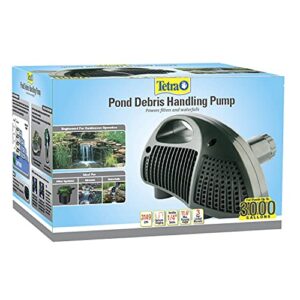 Tetra Pond Debris-Handling Pump, Energy Efficient, UL Listed, Up to 3,000 gallons,Green