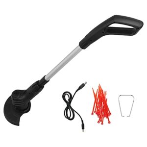 electric lawn mower handheld household cordless small usb rechargeable field mower for lawn yard garden shrub trimming