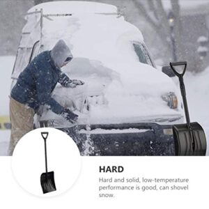 Hemoton Snow Shovel Portable Snow Shovel Snow Shovel Collapsible for Car Garden Camping Gardening Beach Digging Sand Mud Snow Shovel Retractable Snow Shovel Garden Shovel