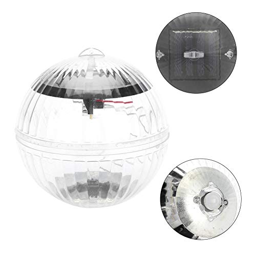 OUKENS Decor Light,Multi-Color Waterproof IP44 Solar Powered Floating Ball Lamp for Swimming Pool Garden Magic Ball (Colorful Light) LED