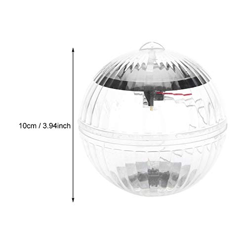 OUKENS Decor Light,Multi-Color Waterproof IP44 Solar Powered Floating Ball Lamp for Swimming Pool Garden Magic Ball (Colorful Light) LED