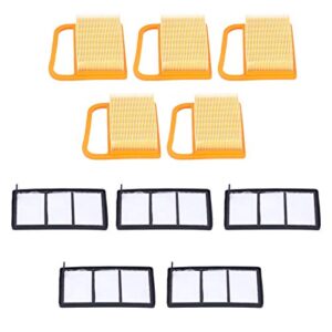 silicone air filter kit replacement parts accessory for garden tools fit for stihl ts410 ts420 ts420