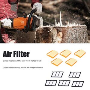 Silicone Air Filter Kit Replacement Parts Accessory for Garden Tools Fit for Stihl TS410 TS420 TS420