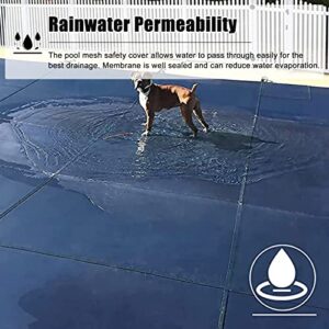 LILANAI Winter Pool Cover for Above Ground Swimming Pools, Anti-Dust Heat Insulation Film/Pool Protector Mat, for Garden Outdoor Backyard (Size : 3x7.5m/9.8x24.6ft)