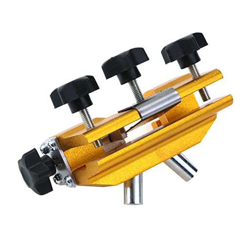 Pastlla Chainsaw Chain Sharpening Jig Chainsaw Sharpener Kit Version Portable Chainsaw Sharpener Chain Saws and Electric Saws Sharpening Jig for Lumberjack, Garden Worker 3.35"x2.36"