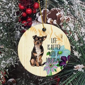 Memorial Pendant Christmas Ornaments The Dog Pet Owner Harvest Garden Seeds & Saplings Quality Quaranteed Organic Bulbs Plant Christmas Keepsake Pendant Decorations Ornament Gifts Hanging Ornament for