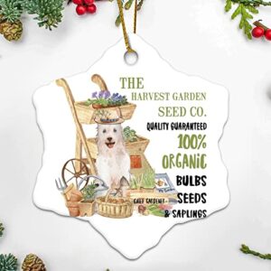 memorial pendant christmas ornaments organic bulbs seeds & saplings the dog pet owner vegetables and flowers harvest garden christmas keepsake pendant decorations ornament gifts hanging ornament for c