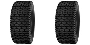 13×5.00-6 13×5.00×6 deestone 4 ply rated tubeless turf tires (set of 2)