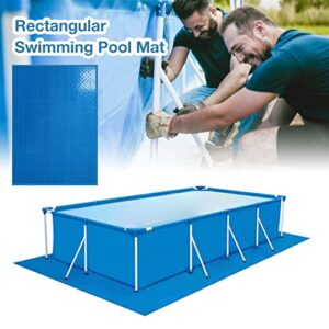 Swimming Pool Cover, Anti Dust Rainproof Pool Cover Rectangular Pool Cover for Garden Home (Color : 220x150CM)