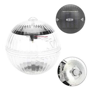 TOPINCN Floating Pool Lights Solar Powered Pool Ball Lights Multi Color Waterproof Floating Ball Lamp Decor Light for Swimming Pool Garden