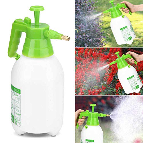 Bamjour 2L Capacity Manual Pressurized Water Sprayer Spray Gun Sprinkler Tool Garden Lawn Plant Thicken Body Design