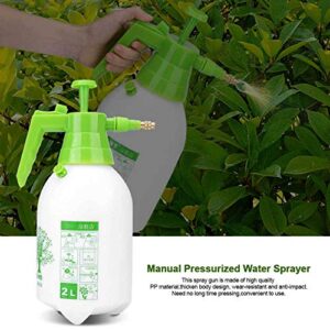 Bamjour 2L Capacity Manual Pressurized Water Sprayer Spray Gun Sprinkler Tool Garden Lawn Plant Thicken Body Design