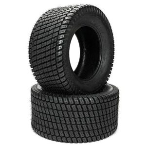 sunroad 2pcs 24×12.00-12 8pr turf tires replacement for lawn & garden mower lawnmower golf cart turf tread tubeless