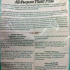 EB Stone Organic All-Purpose 5-5-5 Plant Food 4lb