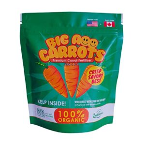 big a carrot fertilizer and root vegetable fertilizers – 13.5oz premium fertilizer for vegetable garden – organic plant food for indoor and outdoor plants – nutritious organic fertilizer for fruits, vegetables