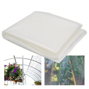 storystore 2.5 mil greenhouse plastic film, uv resistant polyethylene film, green house hoop supply plant cover sheeting for agriculture, garden (15′ x 40′)