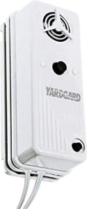 yardgard door and window pool alarm, child safety ul 2017 compliant alarm for pool gates and sliding doors, weatherproof, wireless, work as a ul compliant siren, etl certified, easy to install, white