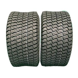 SUNROAD 2pcs 18x8.50-8 Garden Lawn Mower Turf Tires 4PR Tubeless Tire 18x8.50x8