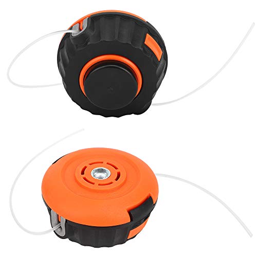 Strong Easy To Install Nylon Orange Durable Universal Grass Strimmer Trimmer, P25 Trimmer Head, For Lawn Mower Garden Pruning Home