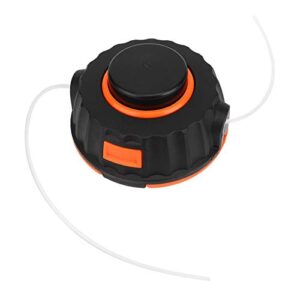 Strong Easy To Install Nylon Orange Durable Universal Grass Strimmer Trimmer, P25 Trimmer Head, For Lawn Mower Garden Pruning Home