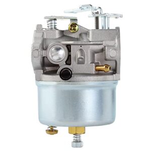 QAZAKY Adjustable Carburetor Compatible with Tecumseh 632528 Lawn Garden OVRM40-42607 OVRM40-42608 OVRM40-42612 OVRM50-52601 OVRM50-52602 OVRM50-52609 OVRM50-52609A OVRM50-52618A Carb