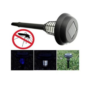 Solar Powered Light-LED/UV Radiation Outdoor Stake Landscape Fixture for Gardens, Pathways, and Patios by Pure Garden