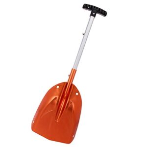 BESPORTBLE Aluminum Snow Shovel Anti- Rust Explosion Proof Ice Scraper Snow Remover for Road Garden Winter Supply