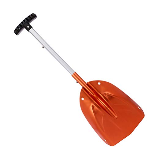 BESPORTBLE Aluminum Snow Shovel Anti- Rust Explosion Proof Ice Scraper Snow Remover for Road Garden Winter Supply