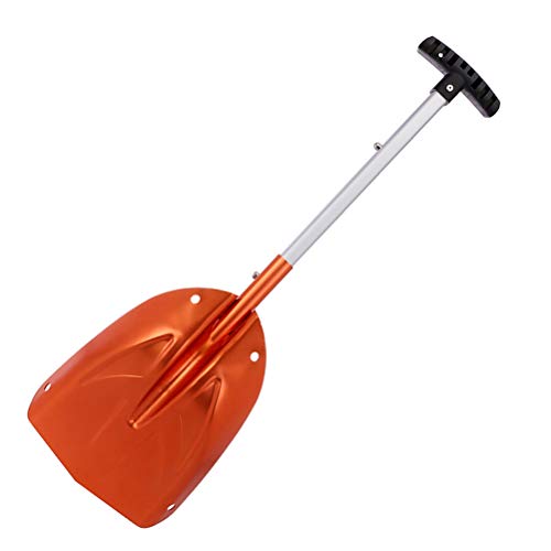 BESPORTBLE Aluminum Snow Shovel Anti- Rust Explosion Proof Ice Scraper Snow Remover for Road Garden Winter Supply