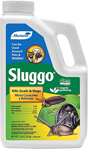 Sluggo Snail & Snail Bait 5 Lb, 2 Pack