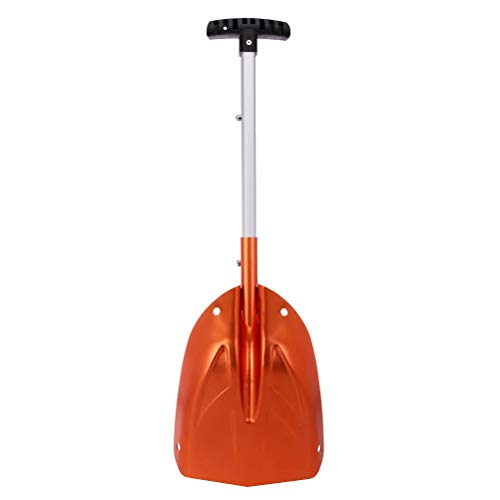 Abaodam Aluminum Snow Shovel Anti- Rust Explosion Proof Ice Scraper Snow Remover for Road Garden-