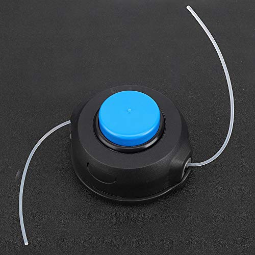 Trimmer Head Replacement Fit for Husqvarna Lawn Mower Accessories Brush Cutter Garden Trimming Tools Plastic Material, Black