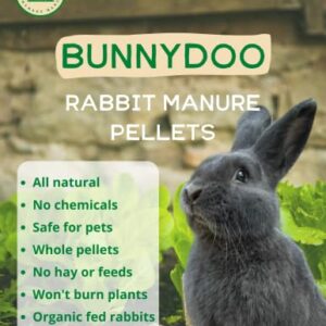 Bunnydoo Select - Rabbit Manure Fertilizer - Organic - 2 Pound Bag
