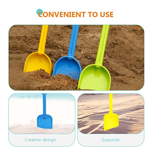 Garneck Beach Toys Snow Toys 2Pcs Kids Beach Sand Shovel Toys Gardening Tools Plastic Spade for Backyard Garden Sand Snow Outdoor Beach Toys Slushie Machine