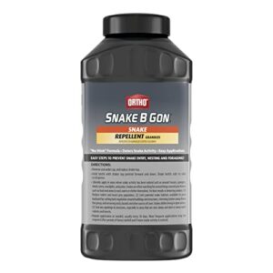 Ortho Snake B Gon1 - Snake Repellent Granules, No-Stink Formula, Covers Up to 1,440 sq. ft., 2 lbs. (2-Pack)