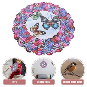 YARDWE Bird Blinder Hanging Decoration Reflective Bird Deterrent Devices Bird Strike Prevention for Window Garden Yard Outdoor