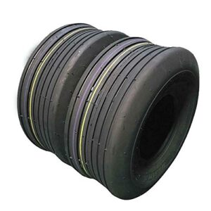 MILLION PARTS 2PCS 13X6.50-6 Garden Lawn Mower Tire 4PR 460Lbs