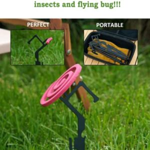 VROCUSE Pluggable & Hangable Mosquito Coil Holder for Outdoor, Camping, Patio, Hiking, Pool Side, etc.