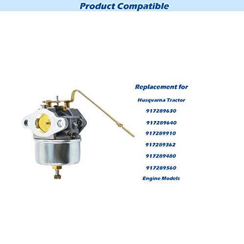 Carburetor Replacement for Tecumseh 632351 HM-70 HM80 Snowblower Engines 917289630 Tractor