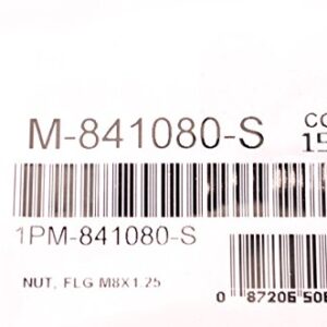 Kohler M-841080-S Lawn & Garden Equipment Nut Genuine Original Equipment Manufacturer (OEM) Part