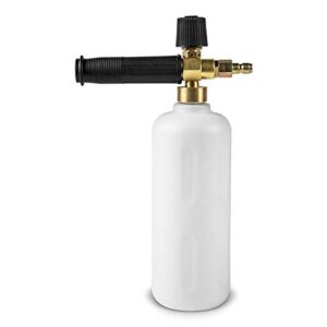 karcher universal pressure washer foam cannon spray nozzle – 4000 psi – quick-connect