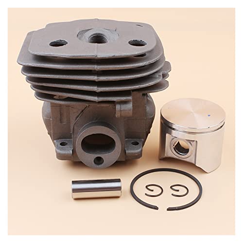 HCOWL 47mm Cylinder Head Piston Kit Compatible with Husqvarna 359 357 XP 357XP Chainsaw Engine Motor Parts 537 15 73-02 Motosierra Garden Tools