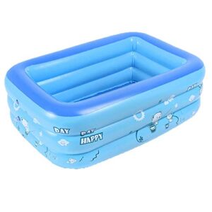 family leisure inflatable swimming pool, suitable for children, adults, outdoor, garden, summer water parties