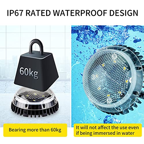 YGDGSDDS Outdoor Solar Ground Light has IP67 Waterproof and 8 LEDs, Suitable for Outdoor Night Scene Lighting Such as Swimming Pools, Gardens, etc, Making it Bright(White 4Pack)