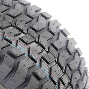 MOTORHOT 2 Pcs 24x12.00-12 Turf Tires 6 Ply 24x12x12 Tubeless Tires Fit For Garden Tractor Lawn Mower