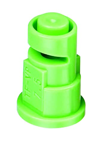 TeeJet TF-VP7.5 Turbo Floodjet Spray Tip, 0.75-1.50 GPM, 10-40 psi, Polymer - Green