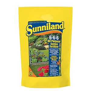 sunniland fertilizer 6-6-6 granules 5 lb.