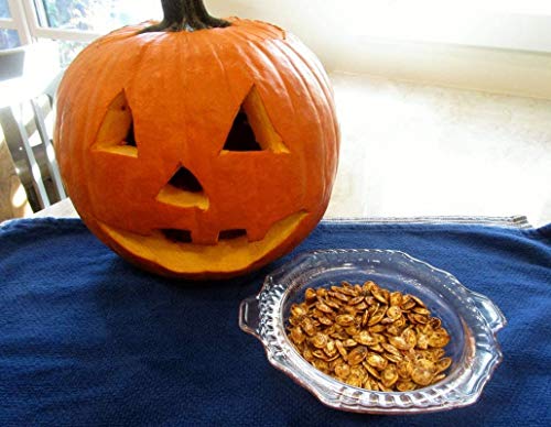 Gaea's Blessing Seeds - Pumpkin Seeds (4.0g) Jack O Lantern Non-GMO Seeds with Easy to Follow Planting Instructions - Heirloom 90% Germination Rate