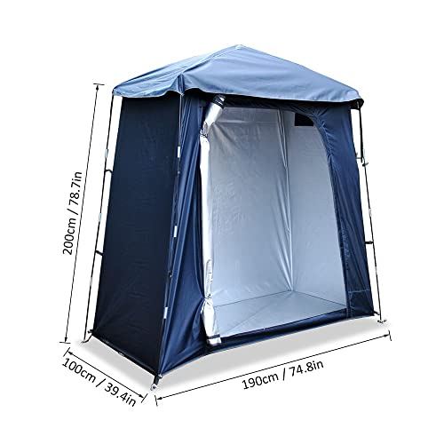 Waterproof Outdoor Bicycle Storage Shed Heavy Duty Bike Tent Space Saving Bicycle Garden Tool Storage Cover Backpack Shelter