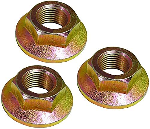 LIXIAN (3 Pack) Spindle Blade Nut for Cub Cadet Zero Turn Mower RZT 50 - RZT 54 - RZT42